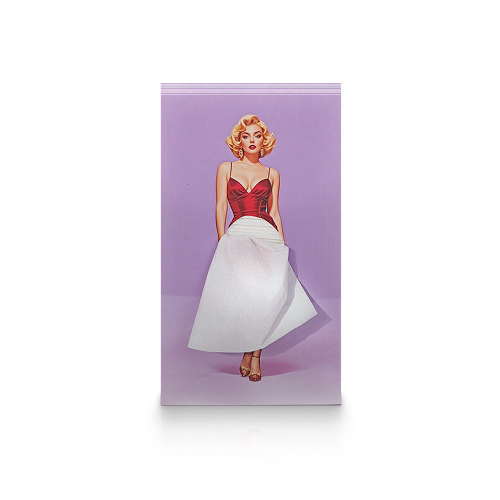 Modern Home & Car Décor - Creative ABS Cartoon Lady Tissue Bo